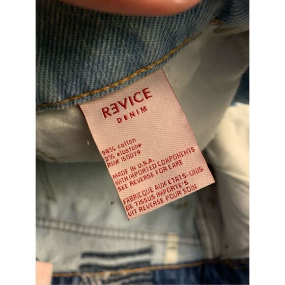 Revice Denim jeans two tone women's size 24 - Picture 5 of 5